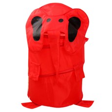 E-cody 可折疊大象廚房籃, 紅色, 1個