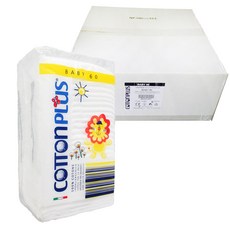 코튼플러스 베이비 이태리 자연목화 유아건티슈, 60개입, 16개