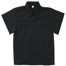 JACKID 男童素色短袖襯衫