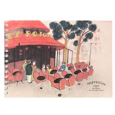 필립로지스틱 일러스트 스프링 노트 P-201, B, 1개