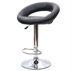 가구느낌 폴라리스 빠텐 의자 발유, 블랙, 1개