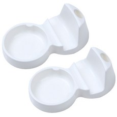 라이프포인트 주방 다용도 거치대, 화이트, 2개입