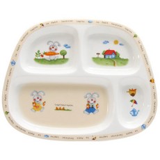 행남자기 라피나 유아 버스식판, 혼합 색상, 단품, 1개