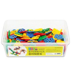 國民教育師花朵積木 216入, 混色