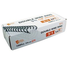 YANGJISA 雙線結合環3：1 100p, 6.4毫米, 銀