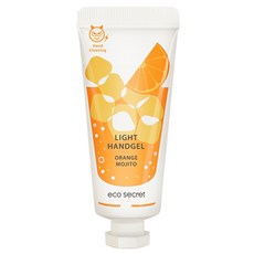 에코시크릿 라이트 핸드젤 오렌지 모히또, 35ml, 1개