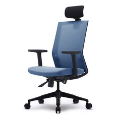 베스툴 사무 학생용 메쉬의자 S20G110L, 블루