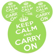 이코디 킵 코스터 4p, 그린, 4개