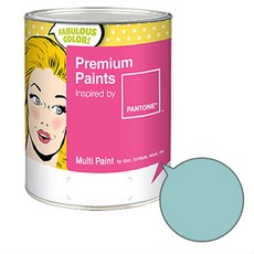 노루페인트 팬톤 멀티 에그쉘광 페인트, 파스텔터키즈, 4L, 1개