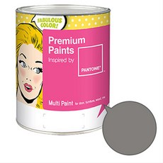 노루페인트 팬톤 멀티 에그쉘광 페인트, 스티플그레이, 4L, 1개