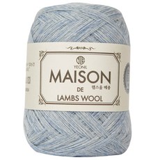 연일섬유 램스울 메종 뜨개실, 34스카이멜란지, 1개