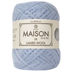 연일섬유 램스울 메종 뜨개실, 35하늘, 1개
