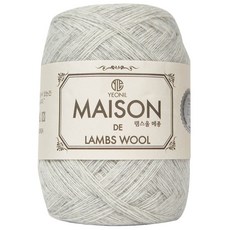 연일섬유 램스울 메종 뜨개실, 32설멜란지, 1개