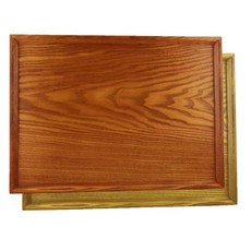 고운공예 특수컬러 직사각 쟁반, 노랑 + 오렌지, 1개