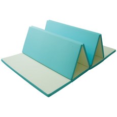 카라즈 비앙코 큐티 4단 폴더매트 2p, 블루