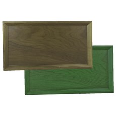 고운공예 특수컬러 직사각 접시 2p 세트, 초록, 카키, 2개