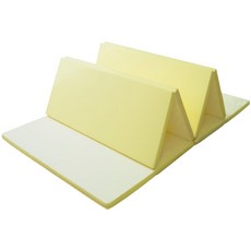 카라즈 비앙코 큐티 4단 폴더매트 2p, 옐로우