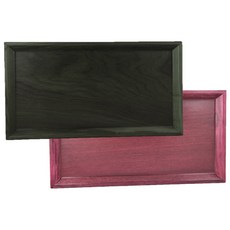 고운공예 특수컬러 직사각 접시 핑크 + 회색, 혼합 색상, 1개