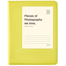 Toby 相簿 口袋式相簿 4x6 空白, 萊姆, 40張