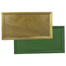 고운공예 특수컬러 직사각 접시 2p 세트, 초록, 연두, 2개