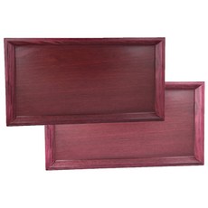 고운공예 특수컬러 직사각 접시 핑크 + 보라, 혼합 색상, 1개