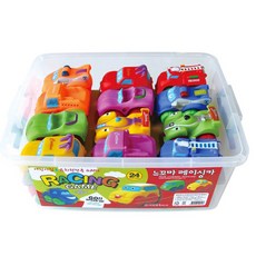 국민교육사 소프트 레이싱카 24pcs, 랜덤 발송, 1개