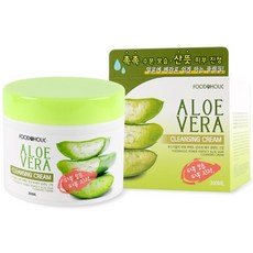 푸드어홀릭 파워 퍼펙트 알로에 베라 클렌징 크림, 300ml, 1개