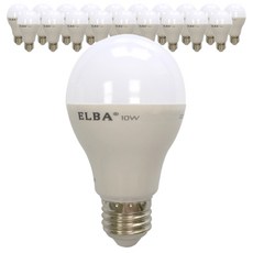 KUMHO LED 燈泡 A60 10W, 黃光色, 20件