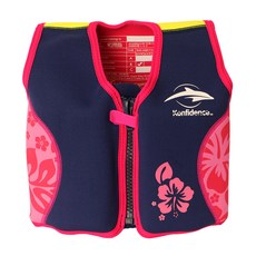 컨피던스 오리지널 유아동 구명조끼, 네이처핑크 M, 1개