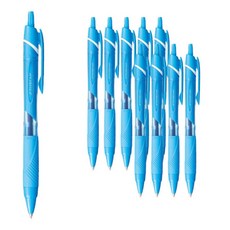 Uni 三菱 JETSTREAM 油性原子筆 SXN-150C-05, 淺藍色, 10入