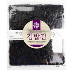 오물조물얌얌 김밥용 김 100p, 1개
