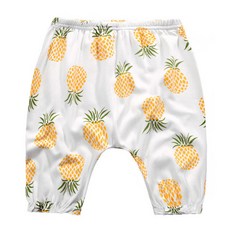 Mom's care 水果印花9分袖哈倫褲 G001BCMA010