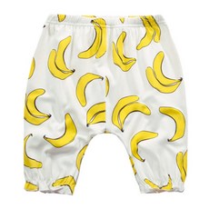 Mom's care 水果印花9分袖哈倫褲 G001BCMA009