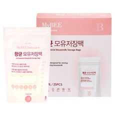 마이비 항균 모유저장팩, 1개, 25개입