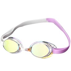 SD7 時尚泳鏡 SGL-8200, CLWHVO(白色+紫羅蘭色)