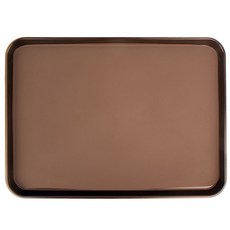 Mir 防滑方形托盤, 棕色的, 1個