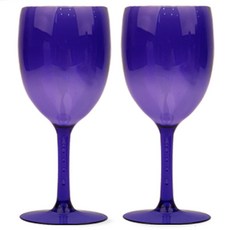 Mirkorea PC 紅酒杯 300ml 藍色, 2個