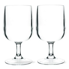 mir PC透明高腳杯 340ml, 2件