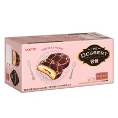 롯데제과 몽쉘 치즈 앤 캬라멜, 37g, 6개