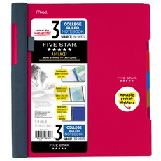 파이브스타 어드밴스 노트북 3 Subject CR, 혼합 색상, 1개