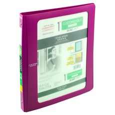 파이브스타 폴리 클리어뷰 바인더 2.5cm, 랜덤 발송, 1개