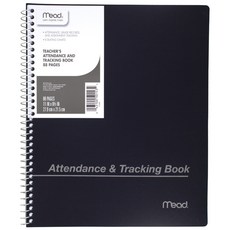 미드 클래스레코드 롤 와이어바운드 북, 혼합 색상, 1개