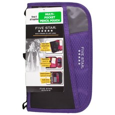 파이브스타 멀티포켓 정리 파우치, 혼합 색상, 1개