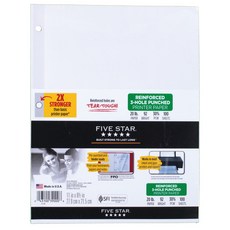 파이브스타 레인포스드 프린터 페이퍼, 1개