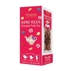 티젠 티카페 유로피안 후르츠티 잎차, 4g, 5개입, 1개