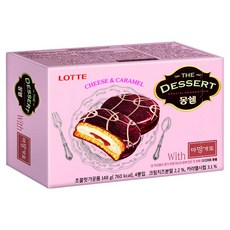 롯데제과 몽쉘 치즈&카라멜, 148g, 1개