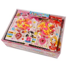 쥬크박스 DIY 목걸이 비즈, 랜덤 발송, 12개입