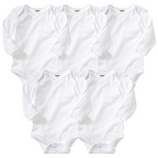 BEBENIZ 新生兒基本長袖包屁衣5件組 G003BCBA006