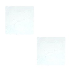 이코디 심플 실리콘 덮개 2p, 화이트, 2개