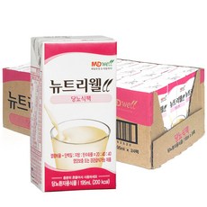 엠디웰 뉴트리웰 당뇨식팩 환자영양식, 200ml, 24개